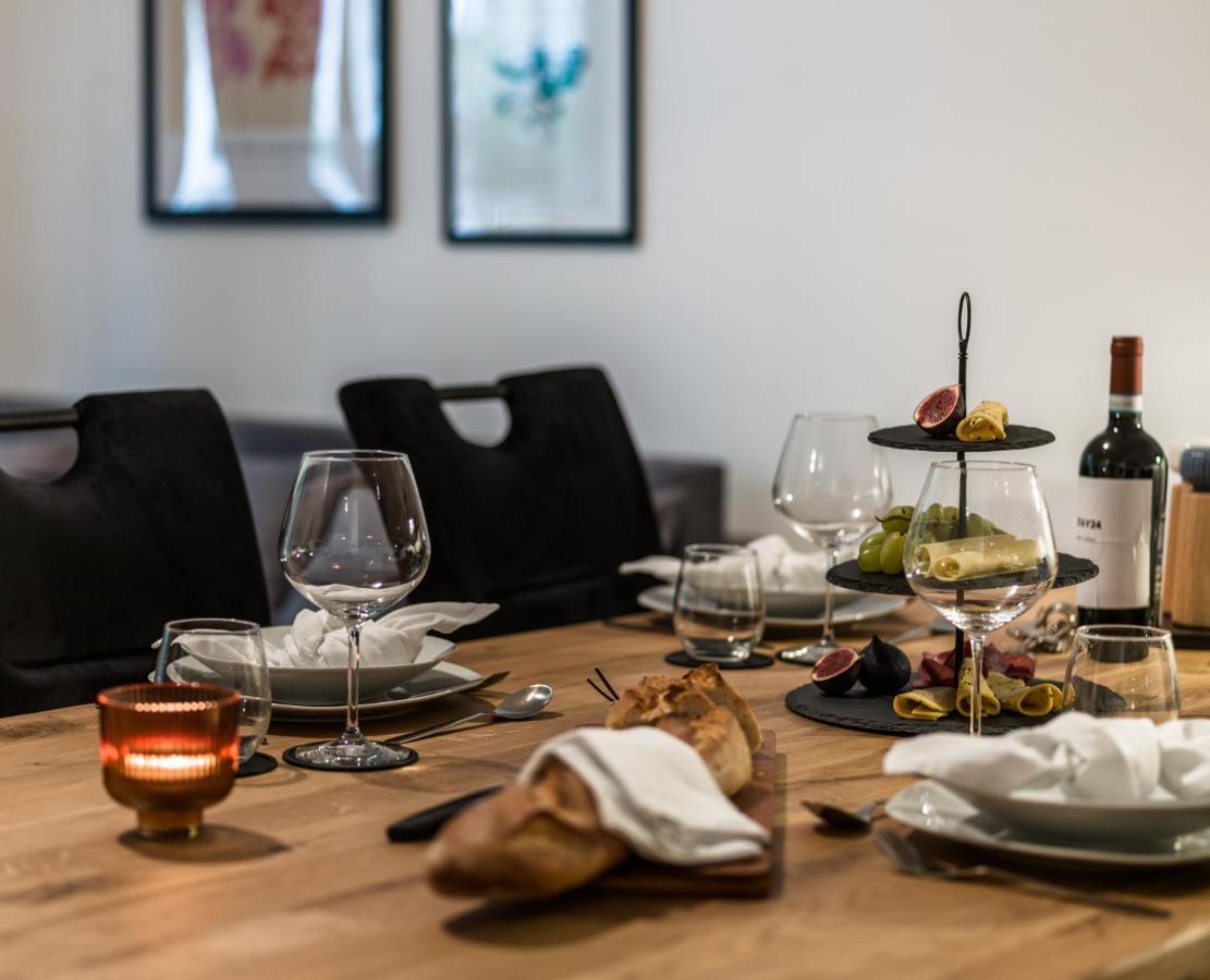 Hochwertige Altbauwohnung Im Modernen Stil In Wiesbaden - Kueche - Terrasse - Wlan - Zentral 外观 照片