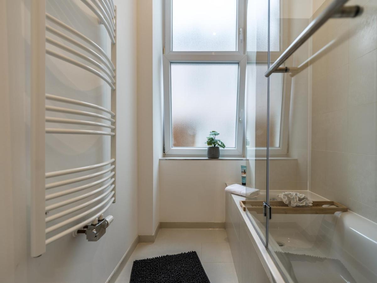 Hochwertige Altbauwohnung Im Modernen Stil In Wiesbaden - Kueche - Terrasse - Wlan - Zentral 外观 照片