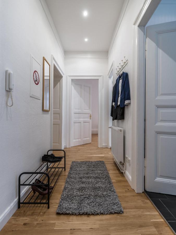 Hochwertige Altbauwohnung Im Modernen Stil In Wiesbaden - Kueche - Terrasse - Wlan - Zentral 外观 照片